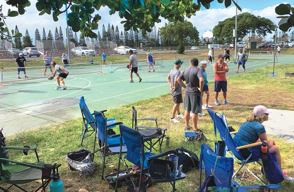 Add pickleball to your Hawaii itinerary Senior Voice
